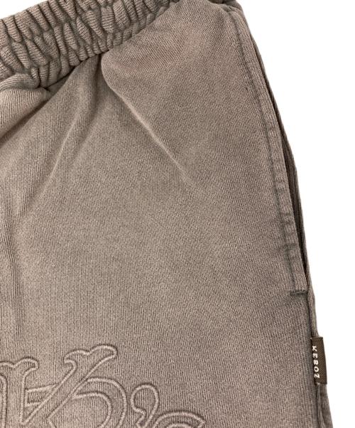 KEBOZ（ケボズ）KEBOZ (ケボズ) スウェットパンツ グレー サイズ:Ｌの古着・服飾アイテム