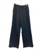 BALENCIAGAバレンシアガ）の古着「ワイドレッグパンツ」｜ブラック