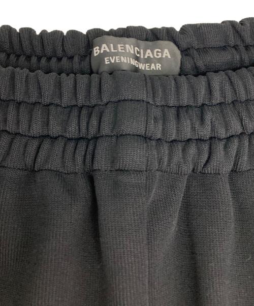 BALENCIAGA（バレンシアガ）BALENCIAGA (バレンシアガ) ワイドレッグパンツ ブラック サイズ:34の古着・服飾アイテム