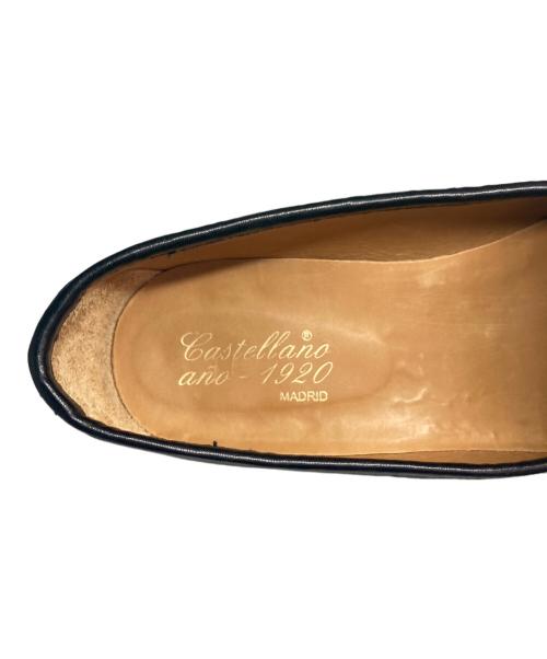 castellano（カステラーノ）castellano (カステラーノ) ローファー ブラック サイズ:42の古着・服飾アイテム