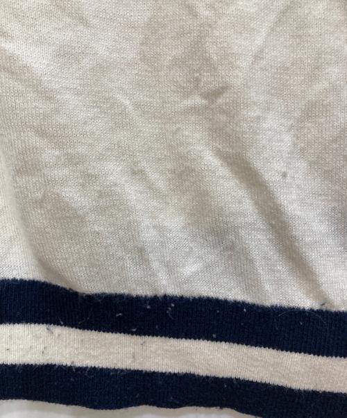 LAUREN RALPH LAUREN（ローレンラルフローレン）LAUREN RALPH LAUREN (ローレンラルフローレン) カーディガン ホワイト サイズ:Sの古着・服飾アイテム