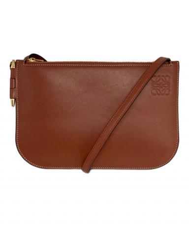 naロエベゲートダブルジップポーチ LOEWE（ロエベ） GATE DOUBLE ZIP POUCH BAG ゲート ダブルジップ