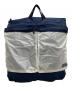 PORTER（ポーター）の古着「別注ヘルメットバッグ」｜ネイビー×ホワイト