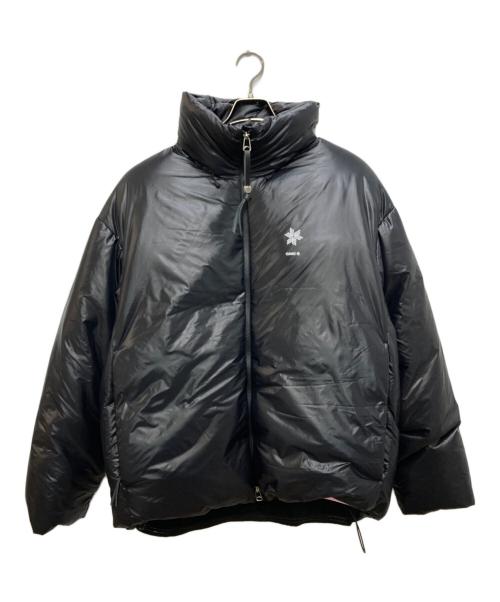 OAMC（オーエーエムシー）OAMC (オーエーエムシー) GOLDWIN (ゴールドウイン) フード付き ダウンジャケット ブラック サイズ:3の古着・服飾アイテム