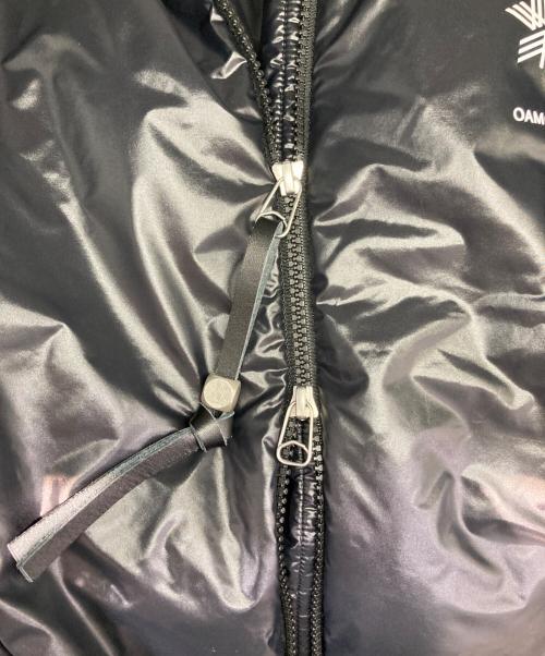 OAMC（オーエーエムシー）OAMC (オーエーエムシー) GOLDWIN (ゴールドウイン) フード付き ダウンジャケット ブラック サイズ:3の古着・服飾アイテム