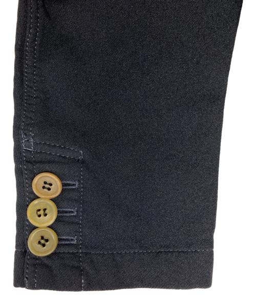 COMME des GARCONS HOMME DEUX（コムデギャルソン オム ドゥ）COMME des GARCONS HOMME DEUX (コムデギャルソン オム ドゥ) ポリ縮絨製品染めテーラードジャケット ネイビー サイズ:Ｓ　の古着・服飾アイテム