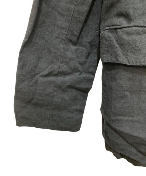 nonnative（ノンネイティブ）nonnative (ノンネイティブ) リネンジャケット カーキの古着・服飾アイテム