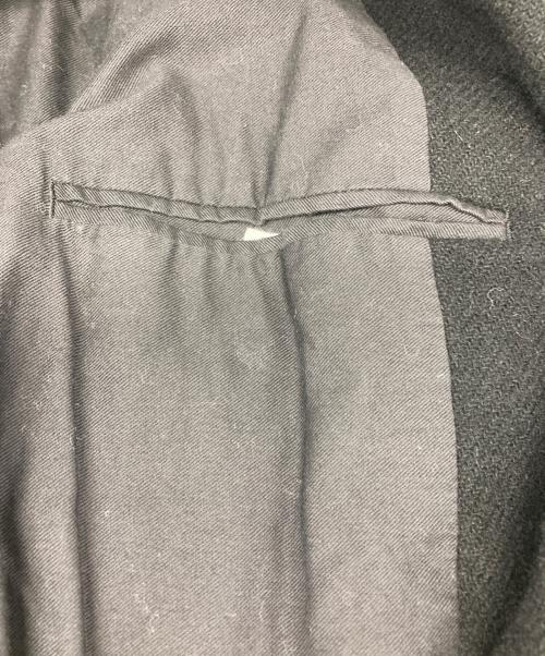 BEDWIN &THE HEARTBREAKERS（ベドウィンアンドザ ハートブレイカーズ）BEDWIN &THE HEARTBREAKERS (ベドウィンアンドザ ハートブレイカーズ) TWEED CHESTER COAT BYRNE/ツイード　チェスター　コート　バーン ブラック サイズ:表記無の古着・服飾アイテム