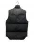 RockyMountainFeatherBed (ロッキーマウンテンフェザーベッド) レザー切替ダウンベスト ブラック サイズ:38：12000円