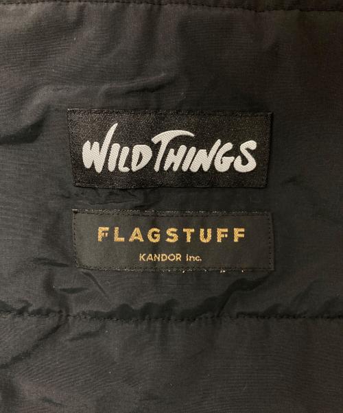 WILD THINGS（ワイルドシングス）WILD THINGS (ワイルドシングス) パテッドモンスターパーカー ブラック サイズ:Ｌの古着・服飾アイテム