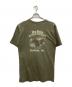 HARLEY-DAVIDSON (ハーレーダビッドソン) プリントtシャツ カーキ サイズ:Ｌ：5000円