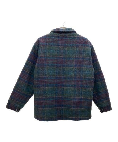 WOOLRICH（ウールリッチ）WOOLRICH (ウールリッチ) 裏地ボアチェックジャケット グリーン サイズ:Ｌの古着・服飾アイテム