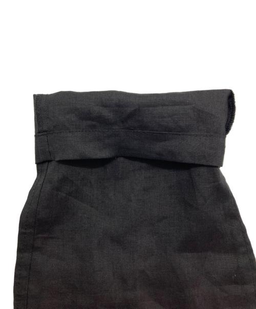 COMME des GARCONS HOMME（コムデギャルソン オム）COMME des GARCONS HOMME (コムデギャルソン オム) リネンスラックスパンツ ブラック サイズ:Ｌの古着・服飾アイテム