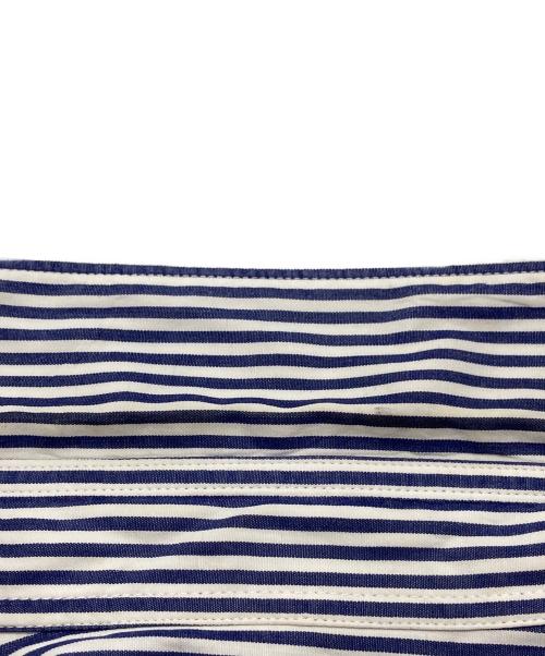 COMME des GARCONS HOMME（コムデギャルソン オム）COMME des GARCONS HOMME (コムデギャルソン オム) ストライプシャツ ネイビー サイズ:FREEの古着・服飾アイテム