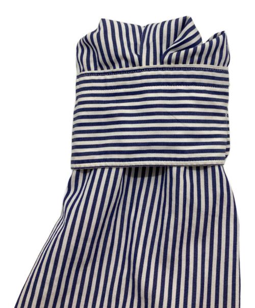 COMME des GARCONS HOMME（コムデギャルソン オム）COMME des GARCONS HOMME (コムデギャルソン オム) ストライプシャツ ネイビー サイズ:FREEの古着・服飾アイテム
