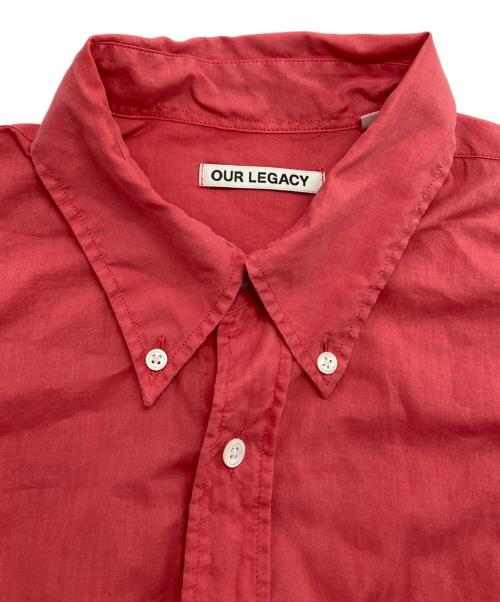 OUR LEGACY（アワーレガシー）OUR LEGACY (アワーレガシー) ボタンダウンシャツ サーモンピンク サイズ:48の古着・服飾アイテム
