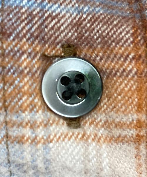 PENDLETON（ペンドルトン）PENDLETON (ペンドルトン) オンブレチェックシャツ ブラウン サイズ:Mの古着・服飾アイテム