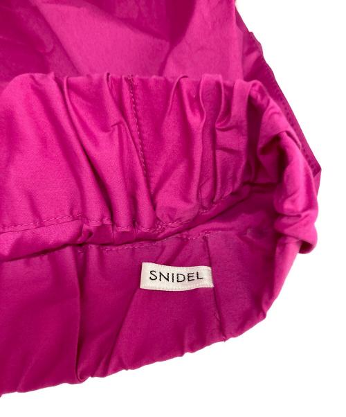 Snidel（スナイデル）Snidel (スナイデル) クロップドブラウスレイヤードキャミワンピ ピンクの古着・服飾アイテム