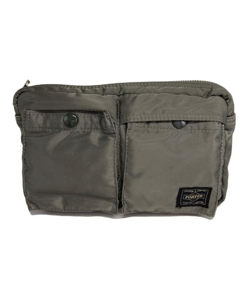 PORTER（ポーター）PORTER (ポーター) TANKER 2WAY WAIST BAG カーキ サイズ:FREEの古着・服飾アイテム