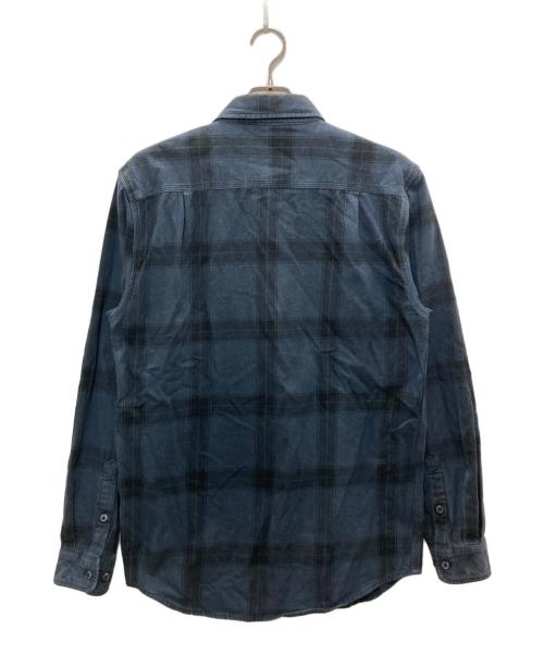 CarHartt（カーハート）CarHartt (カーハート) ヘビーウェイトフランネルシャツ ネイビー サイズ:Sの古着・服飾アイテム