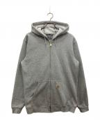 CarHarttカーハート）の古着「ミッドウェイトジップパーカー」｜グレー