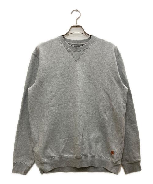 CarHartt（カーハート）CarHartt (カーハート) 裏起毛スウェット グレー サイズ:Ⅿの古着・服飾アイテム