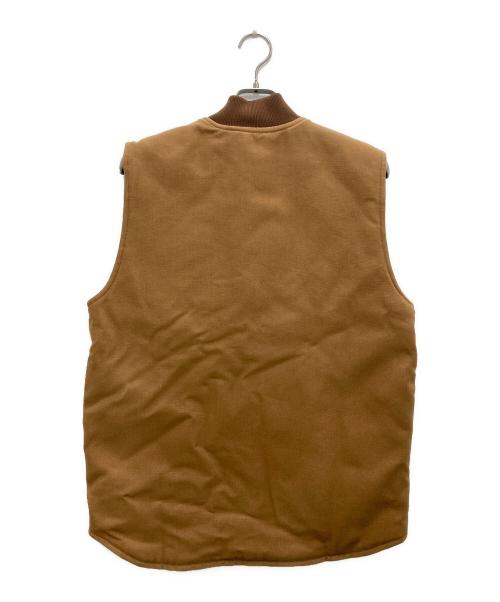 CarHartt（カーハート）CarHartt (カーハート) ダッグベスト/DUCK VEST ブラウン サイズ:Ⅿの古着・服飾アイテム