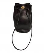 SLOWスロウ）の古着「巾着バッグ」｜ブラック