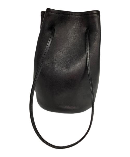 SLOW（スロウ）SLOW (スロウ) 巾着バッグ ブラックの古着・服飾アイテム