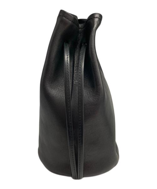 SLOW（スロウ）SLOW (スロウ) 巾着バッグ ブラックの古着・服飾アイテム