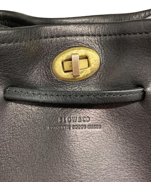 SLOW（スロウ）SLOW (スロウ) 巾着バッグ ブラックの古着・服飾アイテム