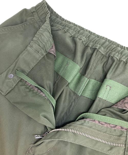 WHITE MOUNTAINEERING（ホワイトマウンテ二アニング）WHITE MOUNTAINEERING (ホワイトマウンテ二アニング) STRETCHED SARROUEL PANTS カーキ サイズ:2の古着・服飾アイテム