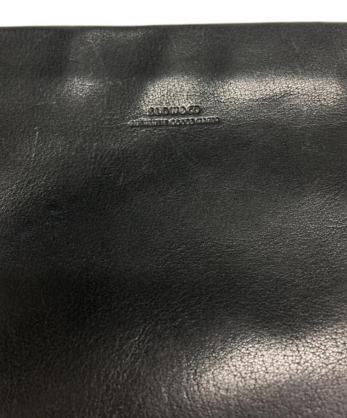SLOW（スロウ）SLOW (スロウ) レザーサコッシュ ブラックの古着・服飾アイテム