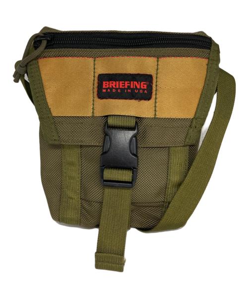 BRIEFING（ブリーフィング）BRIEFING (ブリーフィング) ジェットショルダーバッグ オリーブの古着・服飾アイテム