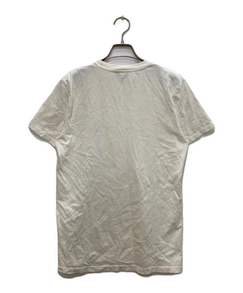 maison kitsune（メゾンキツネ）maison kitsune (メゾンキツネ) ダブルフォックスロゴTシャツ ホワイト サイズ:XSの古着・服飾アイテム