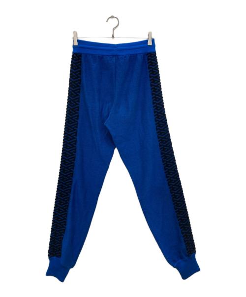 VERSACE（ヴェルサーチェ）VERSACE (ヴェルサーチェ) ニットパンツ ブルー サイズ:44の古着・服飾アイテム