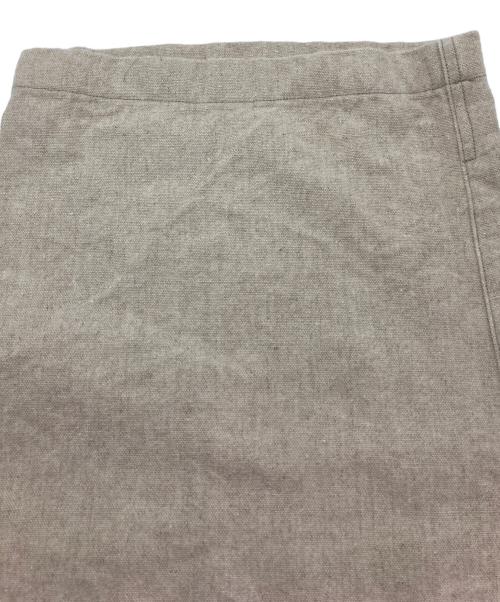 MITTAN（ミッタン）MITTAN (ミッタン) 亜麻苧麻ワイドパンツ ベージュ サイズ:2の古着・服飾アイテム