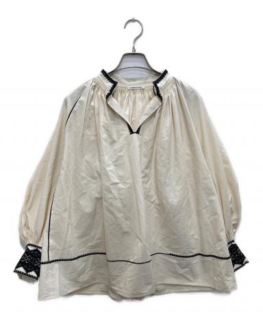 中古・古着通販】CURRENTAGE (カレンテージ) エンブロイダリーブラウス