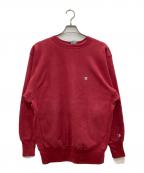 Champion REVERSE WEAVEチャンピオン リバース ウィーブ）の古着「クルーネックスウェット」｜レッド