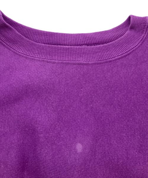 Champion REVERSE WEAVE（チャンピオン リバース ウィーブ）Champion REVERSE WEAVE (チャンピオン リバース ウィーブ) クルーネックスウェット パープル サイズ:Lの古着・服飾アイテム