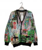 Jean-Michel Basquiat×WACKO MARIAジャン ミシェル バスキア×ワコマリア）の古着「CARDIGAN (TYPE-3)/カーディガン」｜マルチカラー