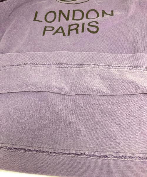 stussy（ステューシー）stussy (ステューシー) プリントTシャツ パープル サイズ:Ｓの古着・服飾アイテム