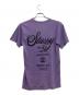 stussy (ステューシー) プリントTシャツ パープル サイズ:Ｓ：4500円
