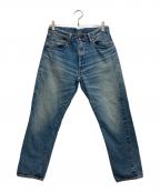 WAREHOUSEウエアハウス）の古着「セルビッチデニムパンツ」｜インディゴ