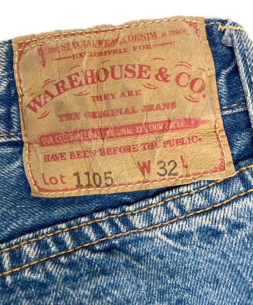 WAREHOUSE（ウエアハウス）WAREHOUSE (ウエアハウス) セルビッチデニムパンツ インディゴ サイズ:SIZE 81cm (W32)の古着・服飾アイテム