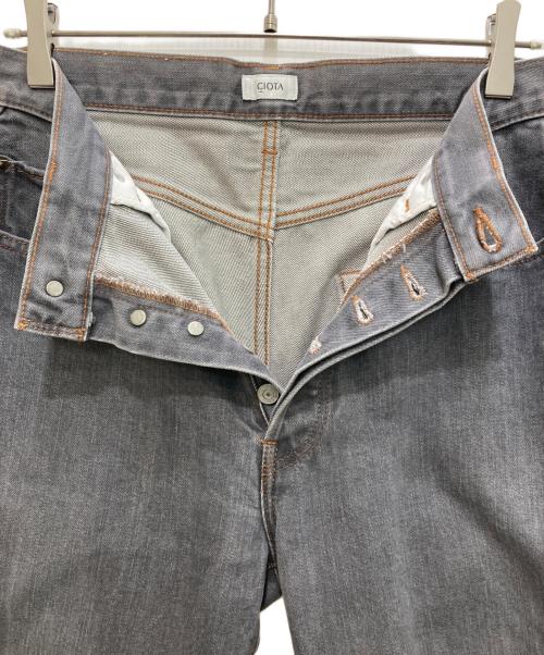 CIOTA（シオタ）CIOTA (シオタ) スビンコットン 13.5oz ストレートデニム ブラック サイズ:SIZE 76cm (W30)の古着・服飾アイテム