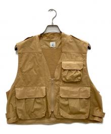 6(ROKU) BEAUTY&YOUTH（ロク ビューティーアンドユース）の古着「コットンフィッシングベスト」｜ベージュ