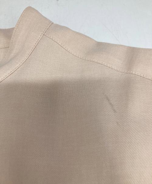 Noble（ノーブル）Noble (ノーブル) シャツイレヘムフレアOP ベージュ サイズ:38の古着・服飾アイテム