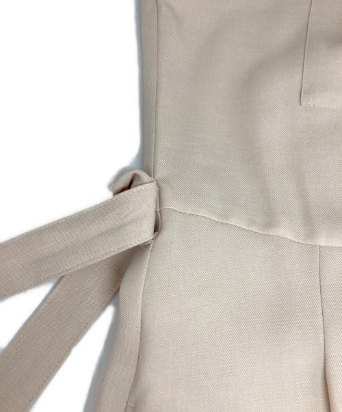 Noble（ノーブル）Noble (ノーブル) シャツイレヘムフレアOP ベージュ サイズ:38の古着・服飾アイテム