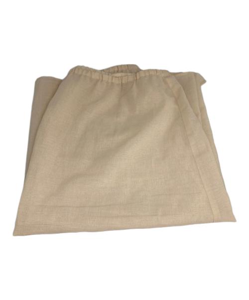 Noble（ノーブル）Noble (ノーブル) シャツイレヘムフレアOP ベージュ サイズ:38の古着・服飾アイテム